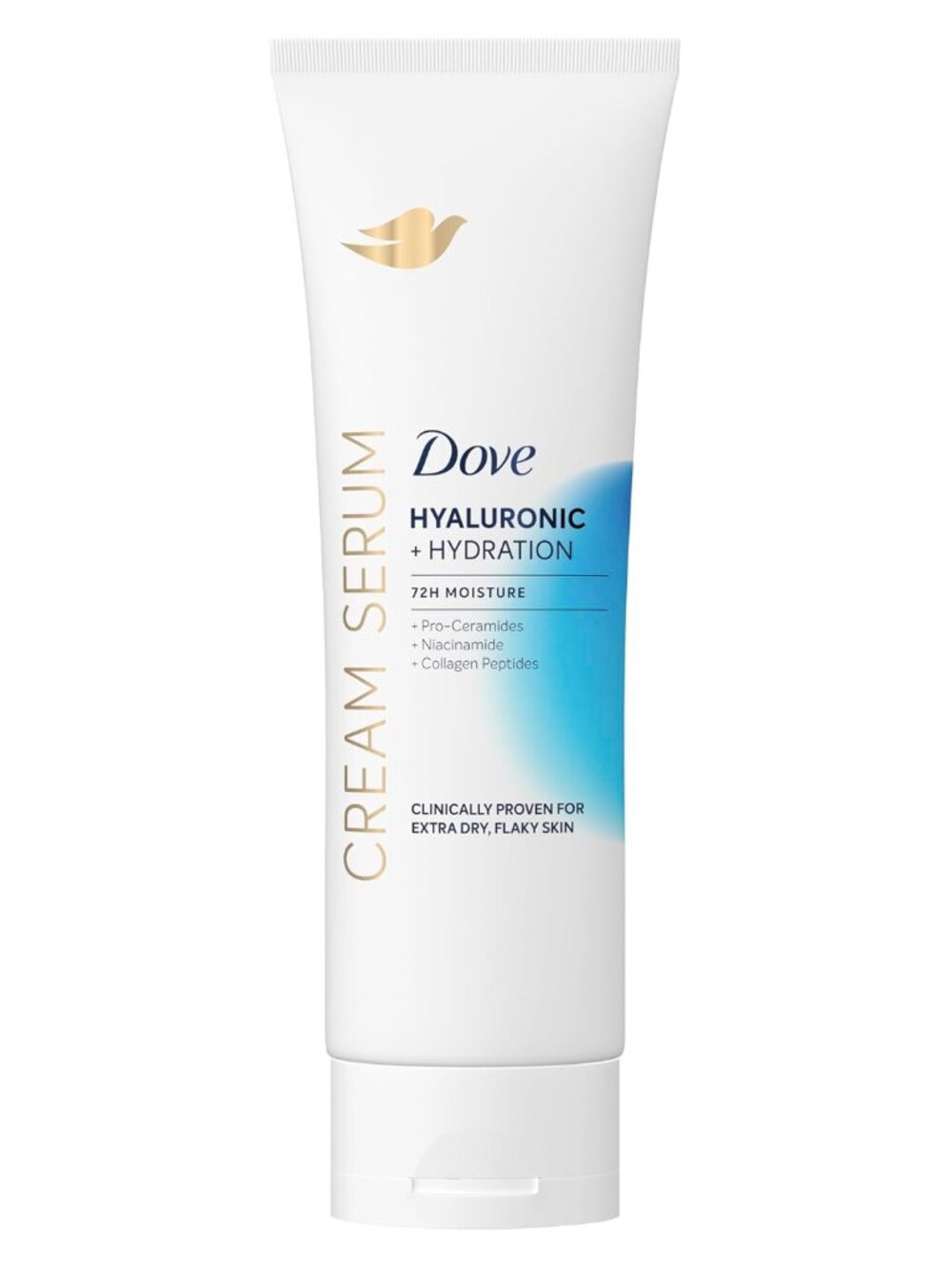 Dove Body Cream Serum Hyaluronic + Hydration for Extra Dry, Flaky Skin 8oz